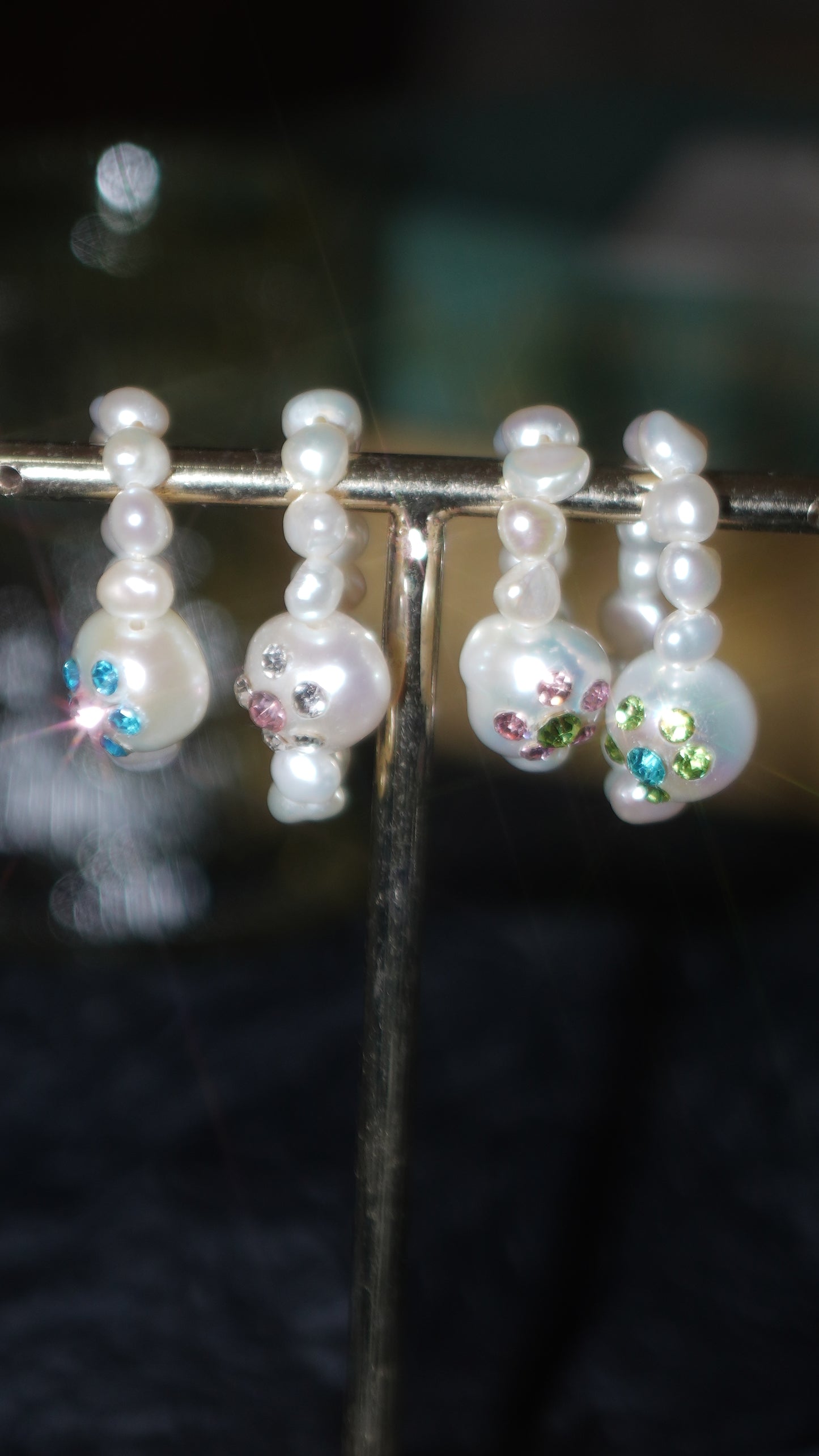 Baroque Blooms rings